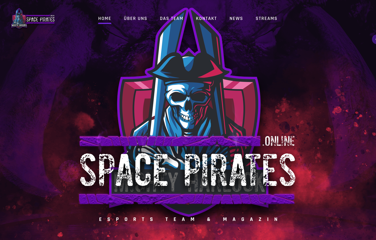 Space Pirates - Referenz - WE Webdesign